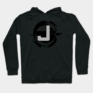 Futuristic Modern Letter J Hoodie